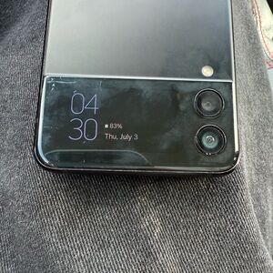 Black Foldable Smartphone